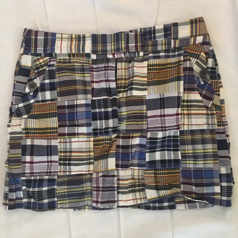 Plaid Mini Skirt